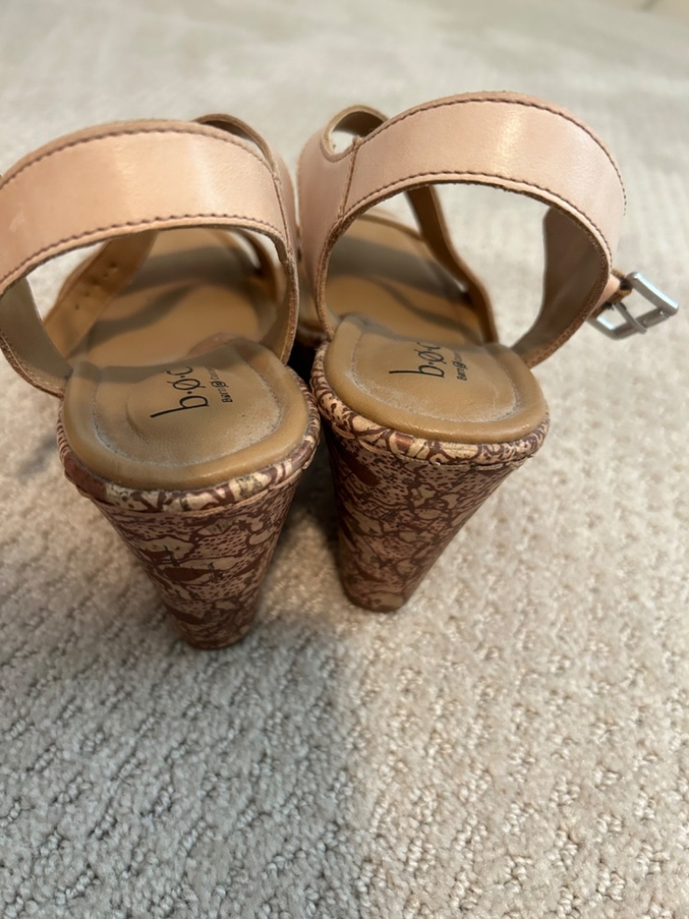 Women’s wedge sandals - Picture 4 of 5